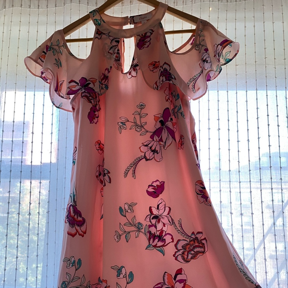 Pink Floral Dress